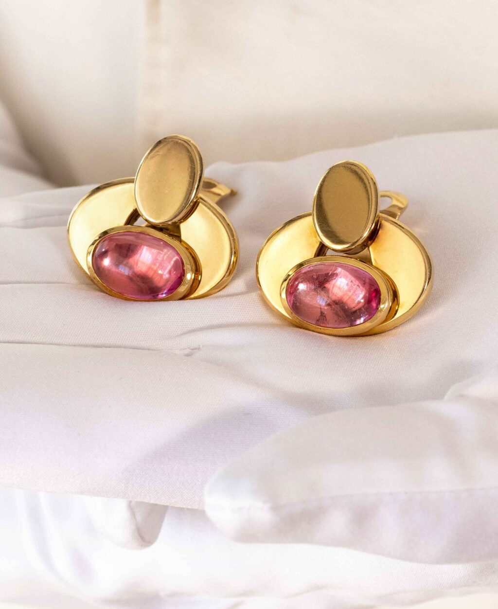 Marina B Gold Tourmaline Earrings