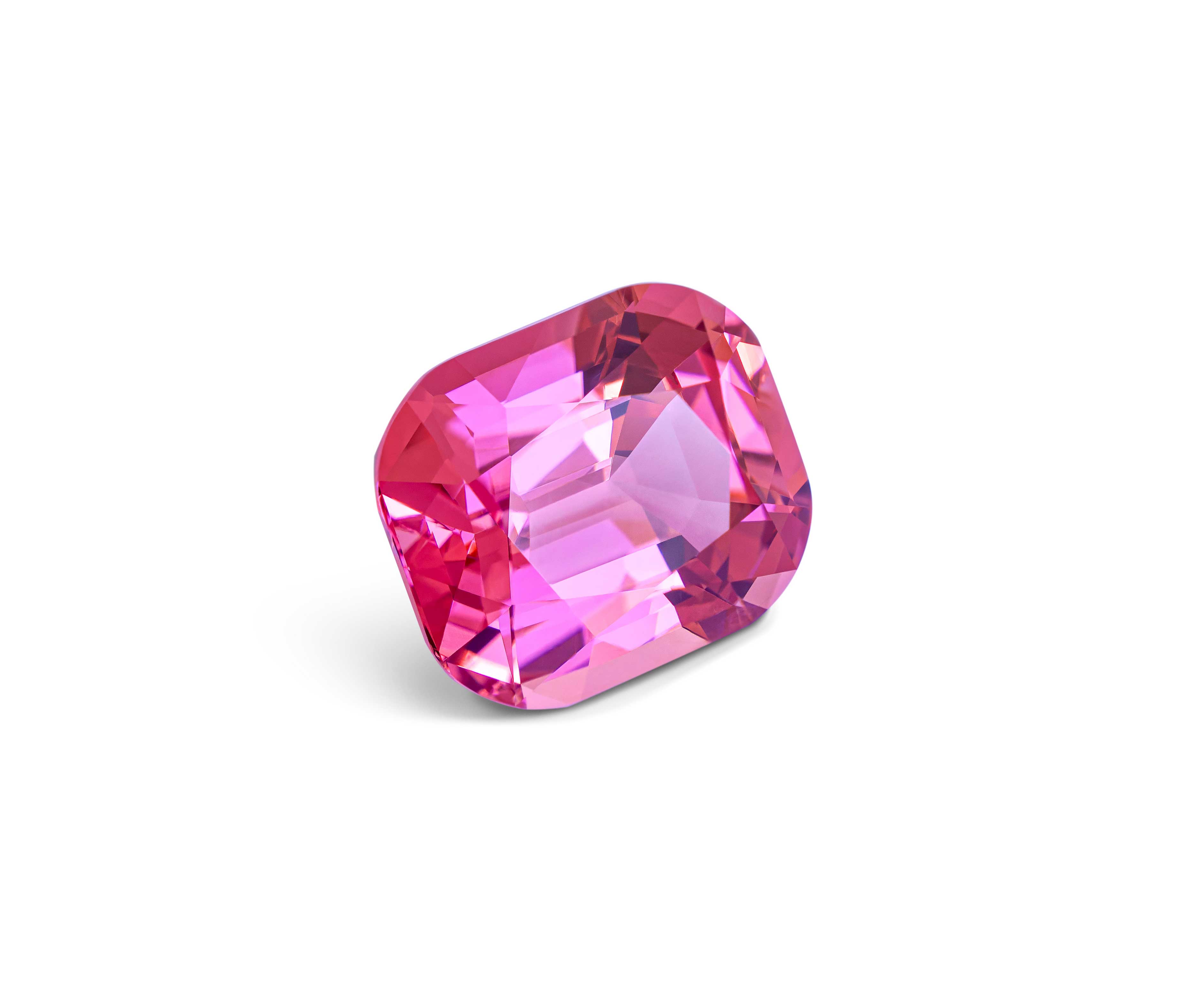 13.28 Ct Pink Cushion Cut Spinel