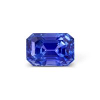 5.43克拉 矢车菊蓝色 八角形 (Octagonal) 蓝宝石, 斯里兰卡产地, 无加热, Bellerophon Gemlab 认证