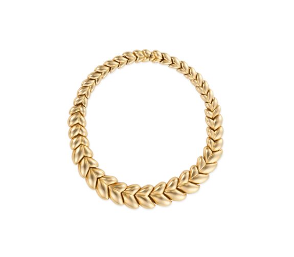 Tiffany & Co. Collier Feuille d&rsquo;Or