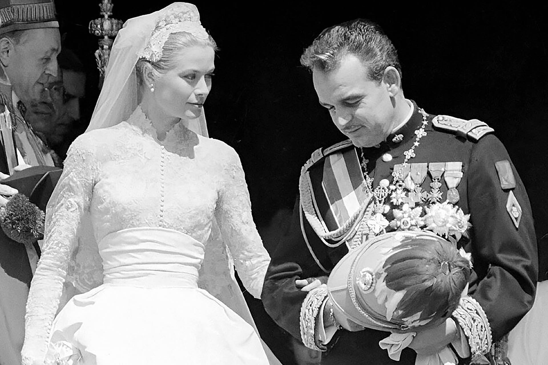 Grace Kelly Wedding day