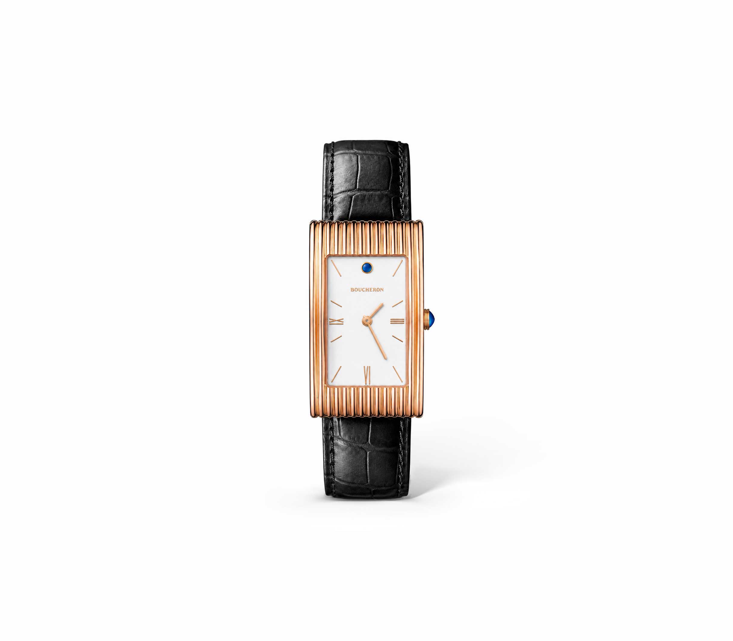 Boucheron Reflet Grande Montre Automatique en Or Rose