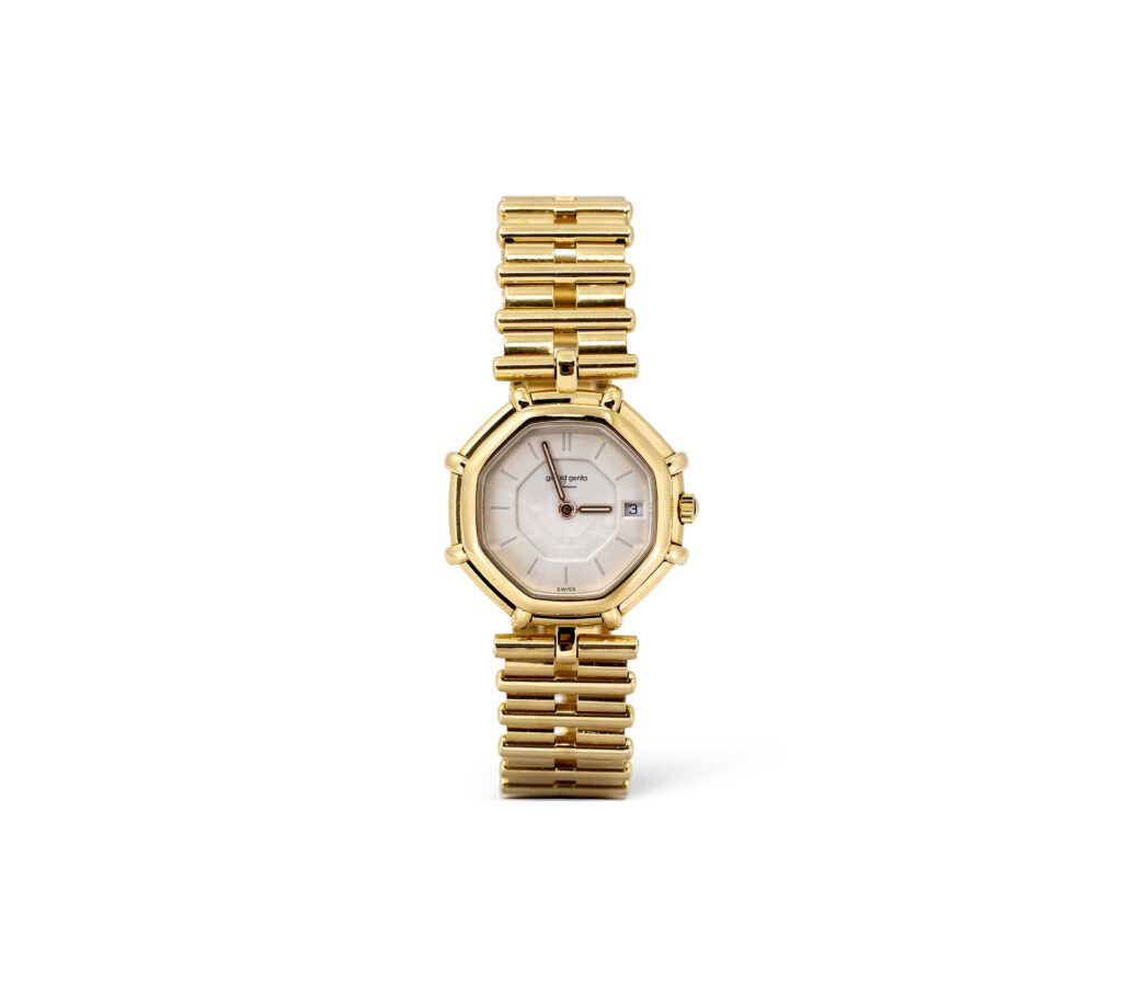 G&eacute;rald Genta Success 18K Yellow Gold Quartz Watch