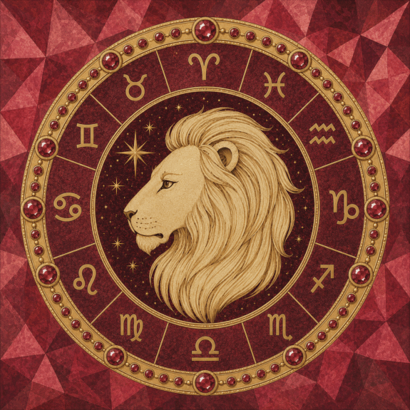 The Zodiac and Its Stones. Chapter I: Leo and the Ruby