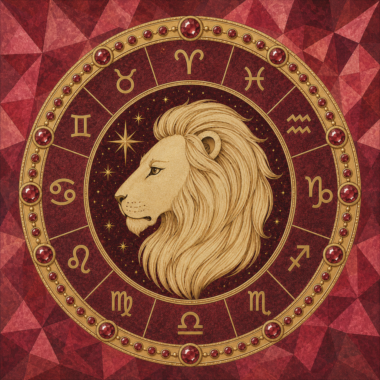 The Zodiac and Its Stones. Chapter I: Leo and the Ruby