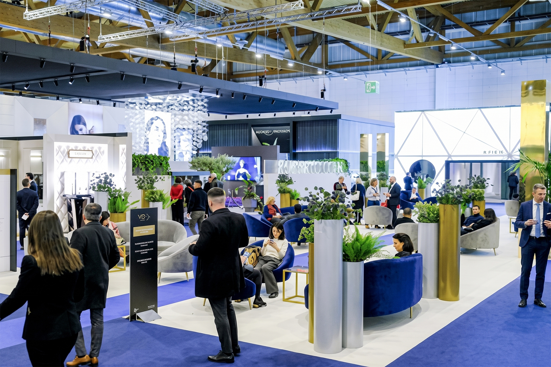 Exhibition hall at VicenzaOro, Fiera di Vicenza