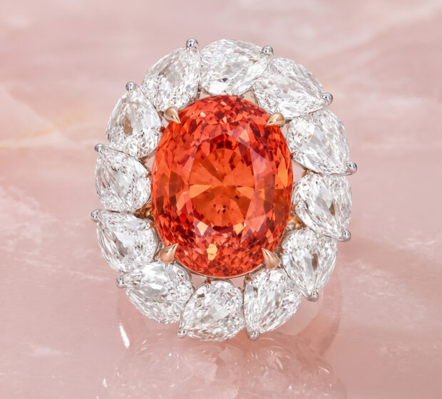The Most Expensive Padparadscha Jewels Ever Sold at Auction