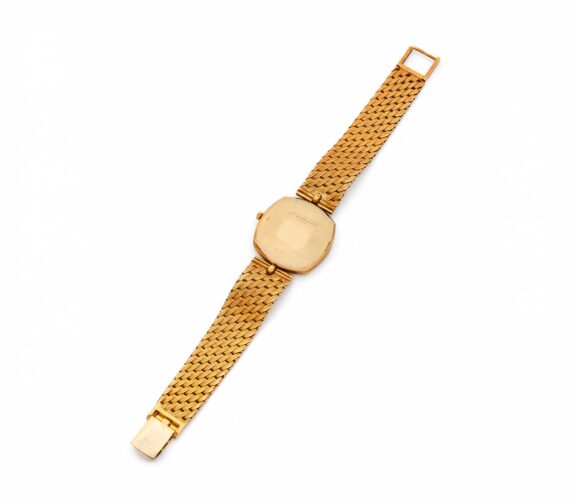 G&eacute;rald Genta Ref. G1267.7 18K Yellow Gold Diamond Dial Watch