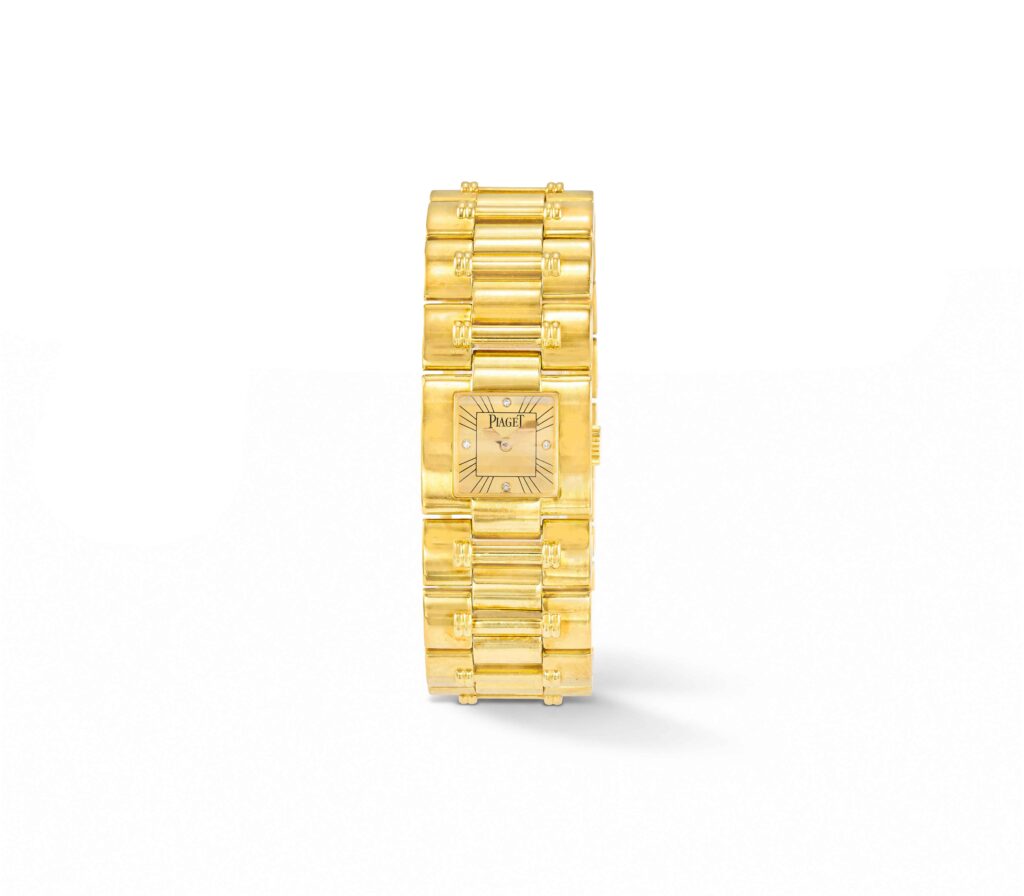 Piaget Dancer Ref. 50010K83 Uhr aus 18 Karat Gelbgold mit Diamantzifferblatt