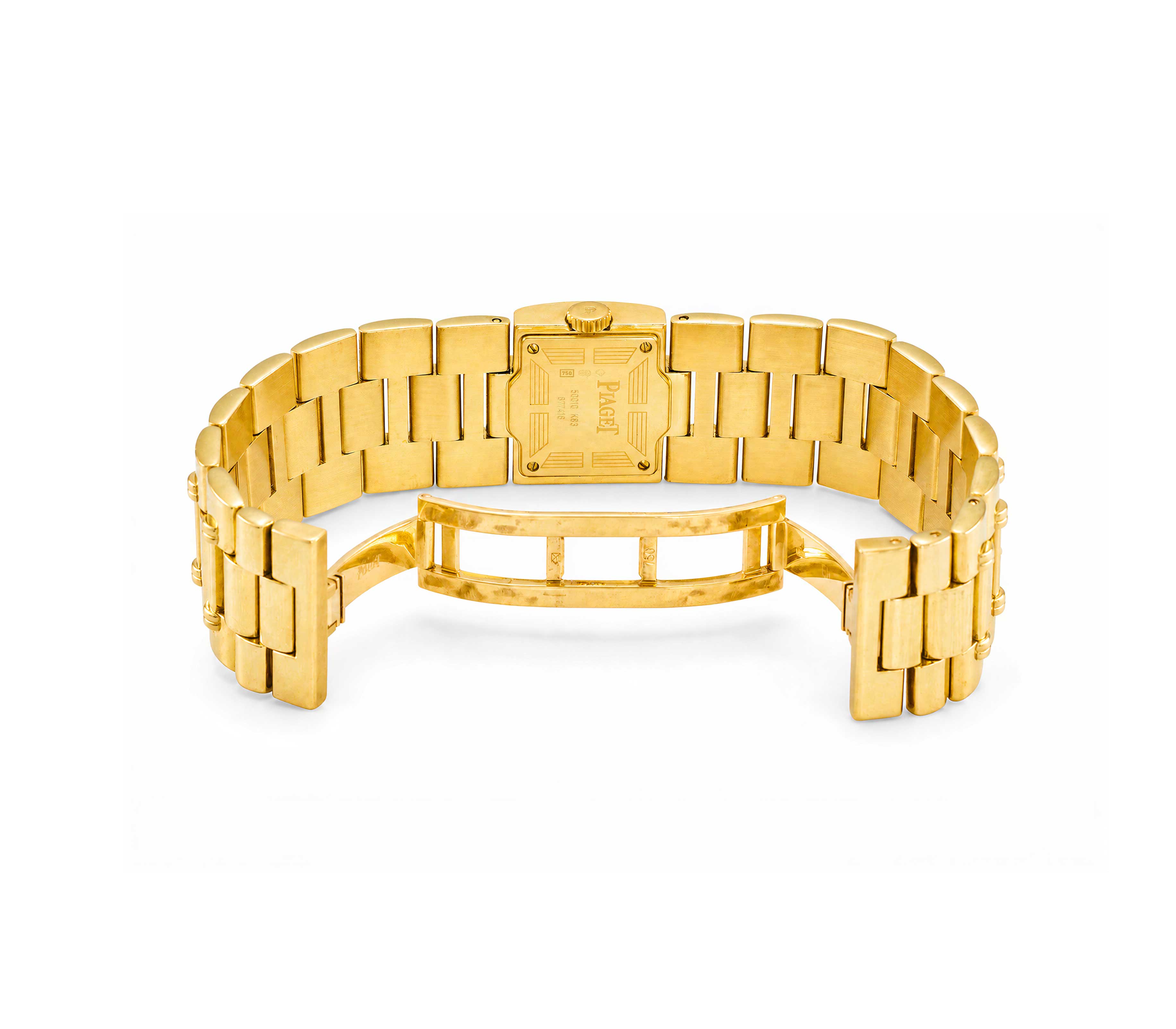 Piaget Dancer Ref. 50010K83 Uhr aus 18 Karat Gelbgold mit Diamantzifferblatt