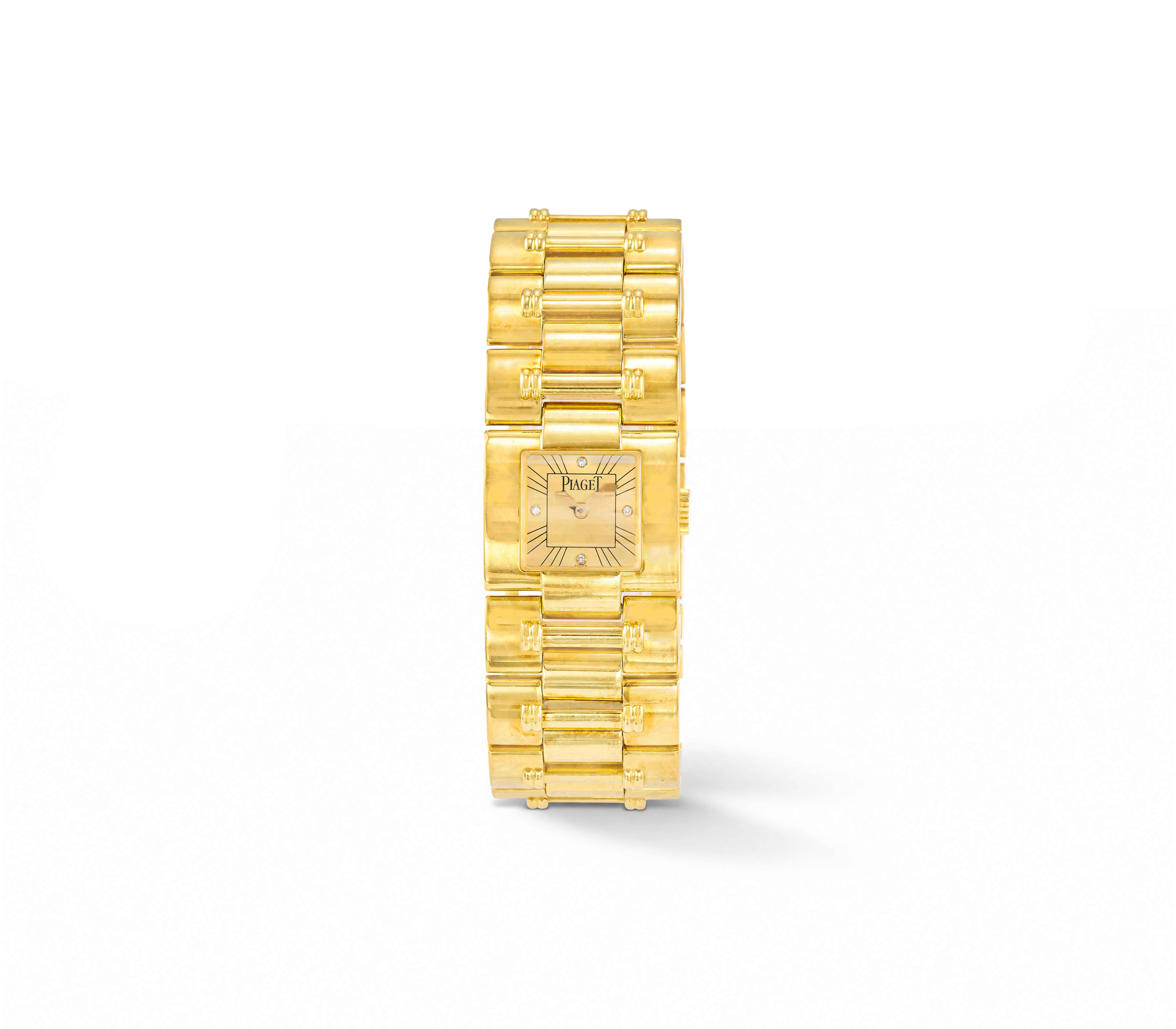 Piaget Dancer Ref. 50010K83 Uhr aus 18 Karat Gelbgold mit Diamantzifferblatt