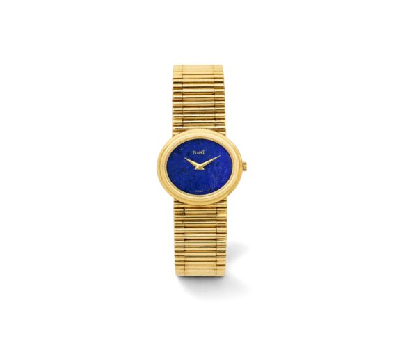 Piaget Ref. 98120 G1 18K Yellow Gold Lapis Lazuli Dial Watch