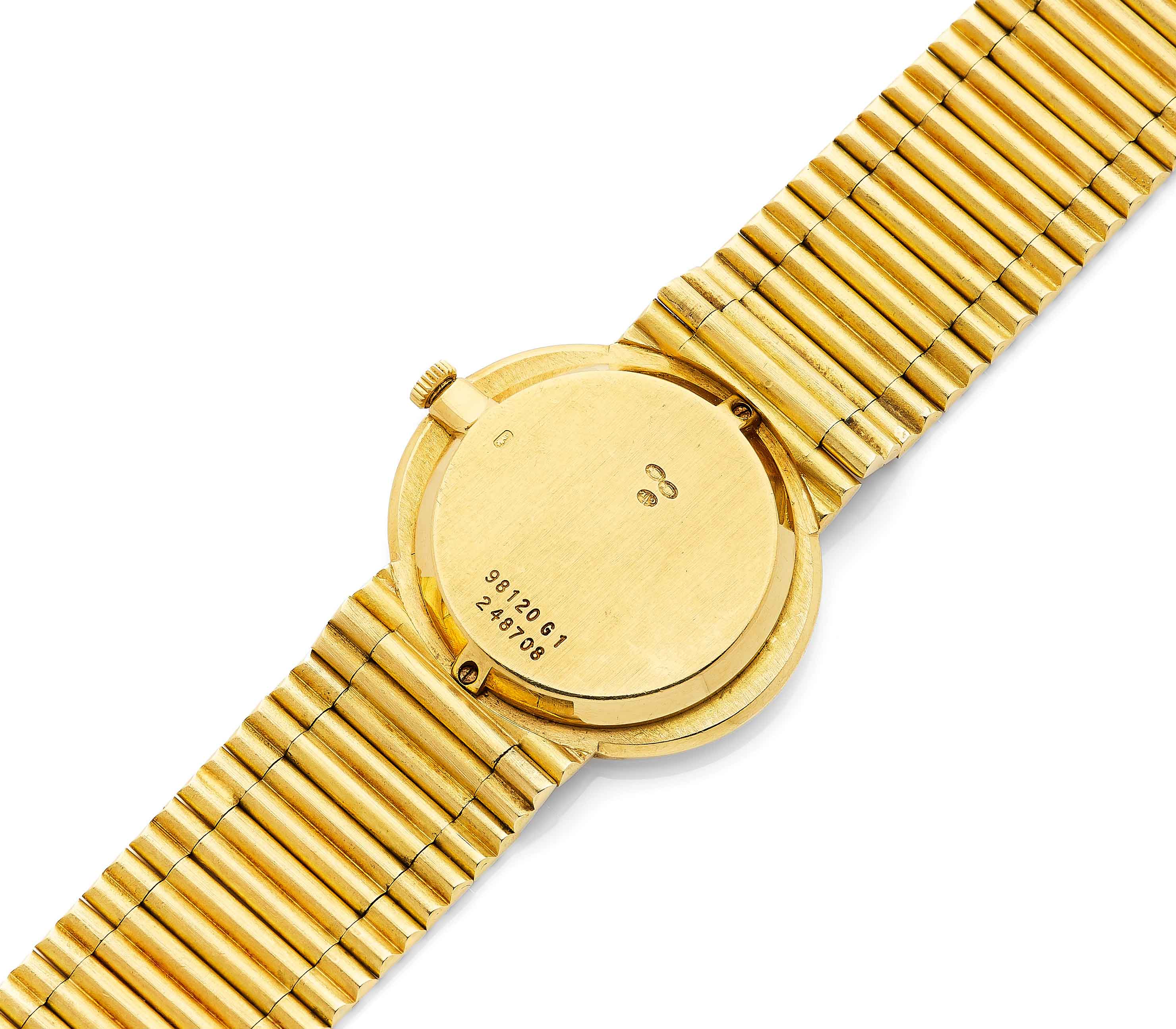 Piaget Ref. 98120 G1 18K Yellow Gold Lapis Lazuli Dial Watch