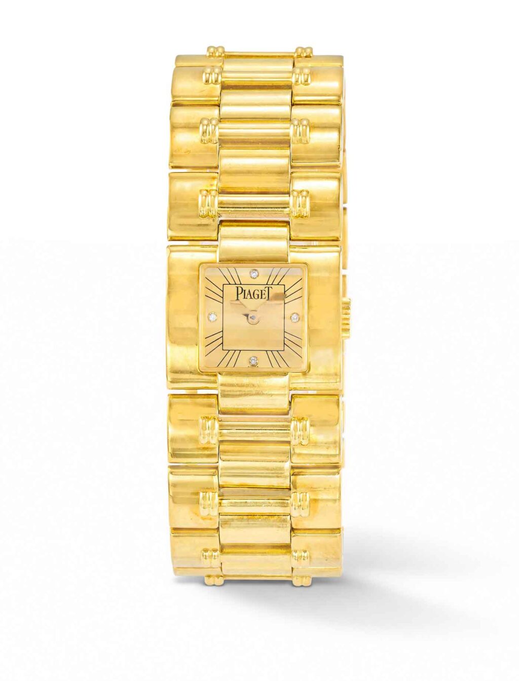 Piaget Dancer Ref. 50010K83 Uhr aus 18 Karat Gelbgold mit Diamantzifferblatt