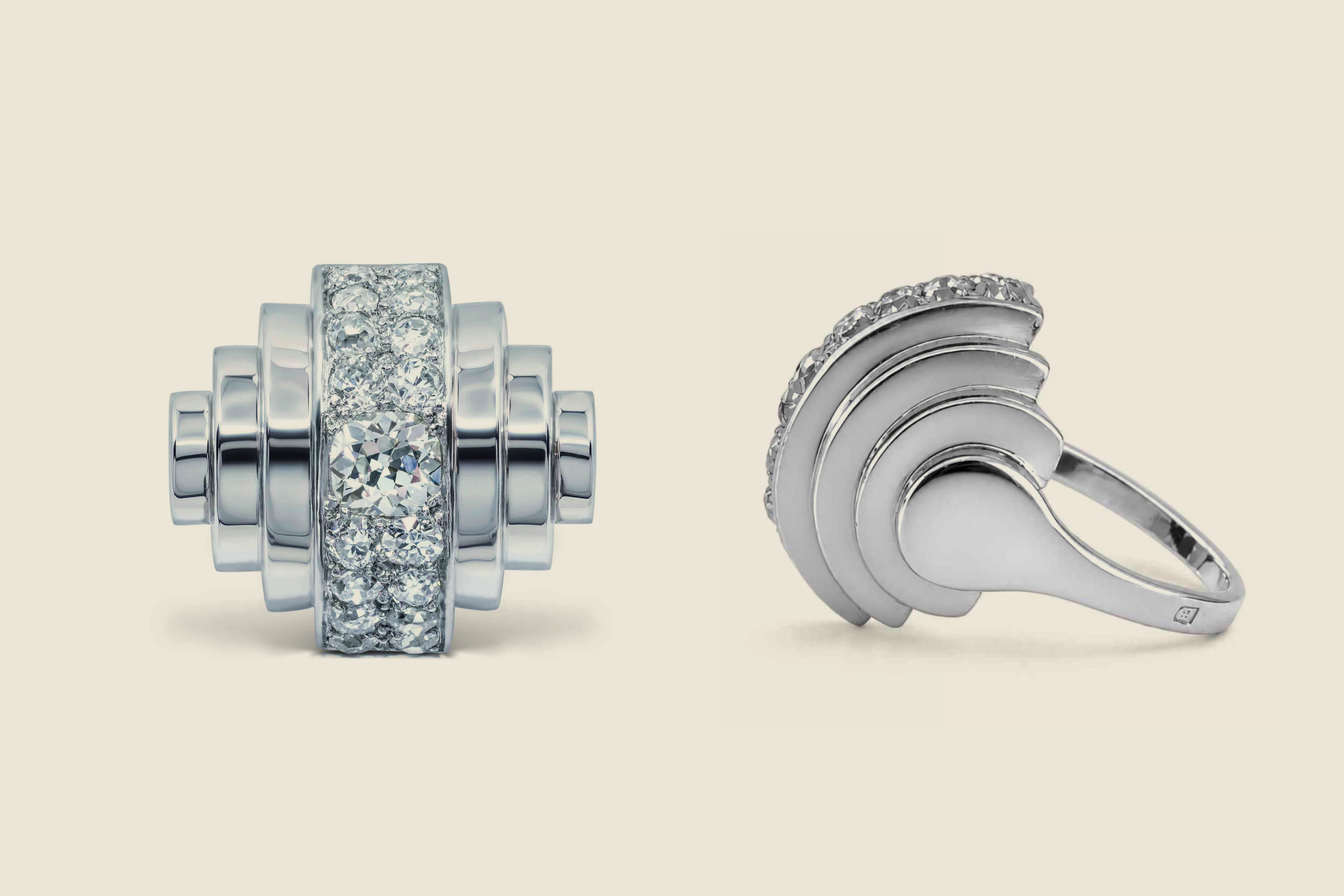 René Boivin Diamond Ring from our collection