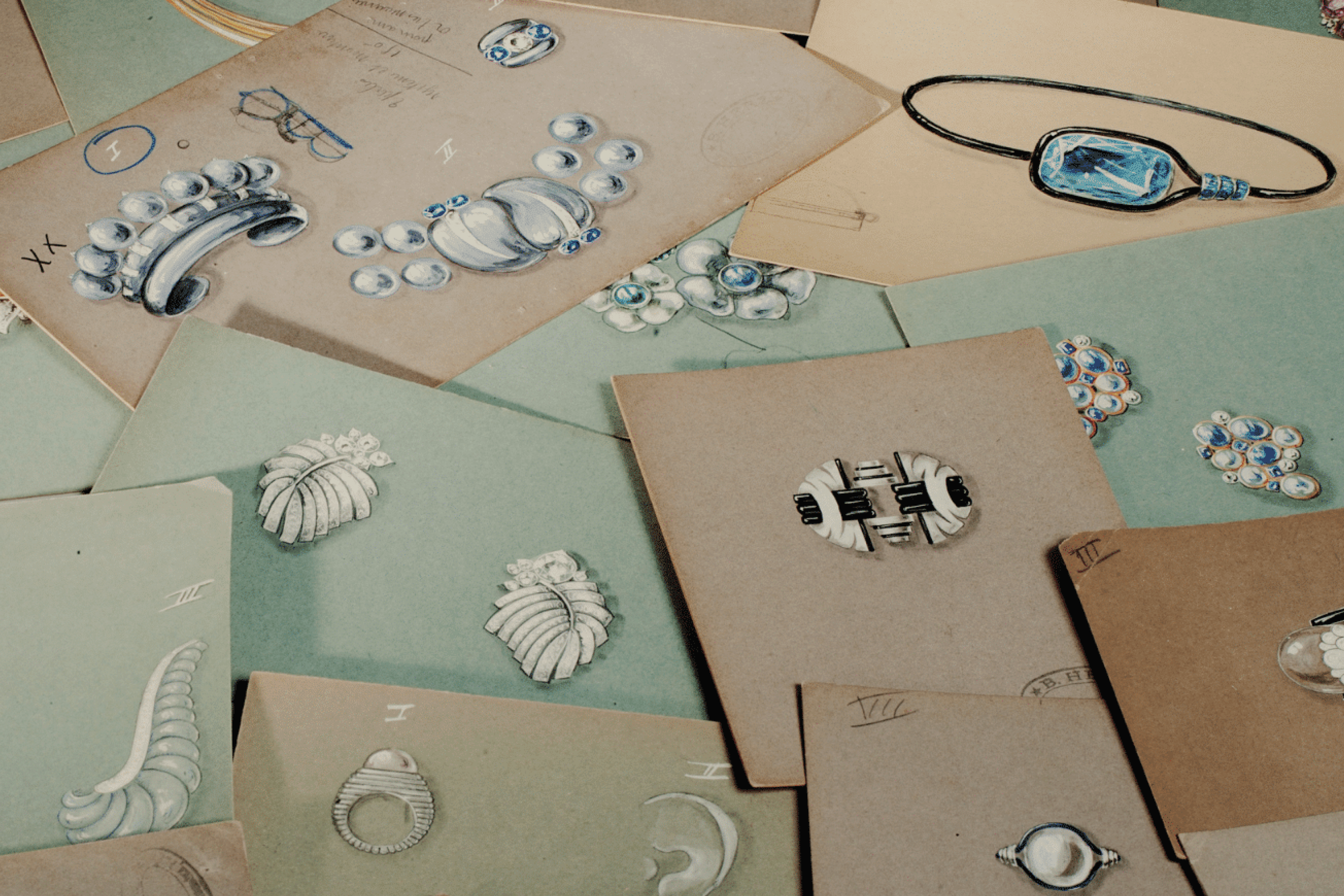 Drawings by Suzanne Belperron