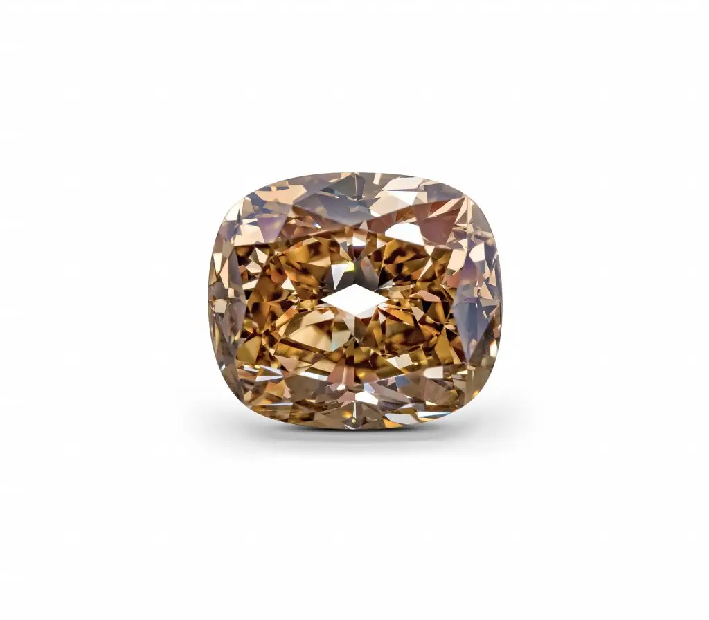 11.60 Carat Fancy Dark Brown-Yellow Diamond