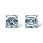 Pair of diamond studs GIA