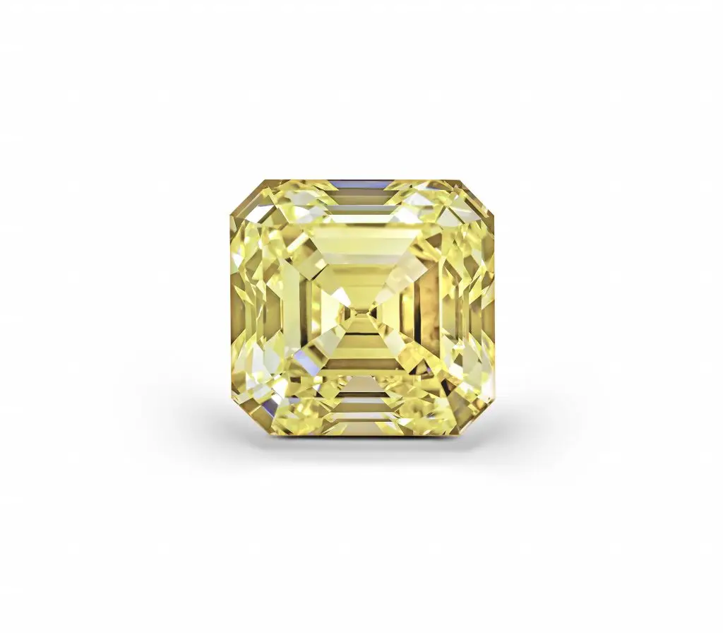 28.88 Carat Fancy Intense Yellow Diamond