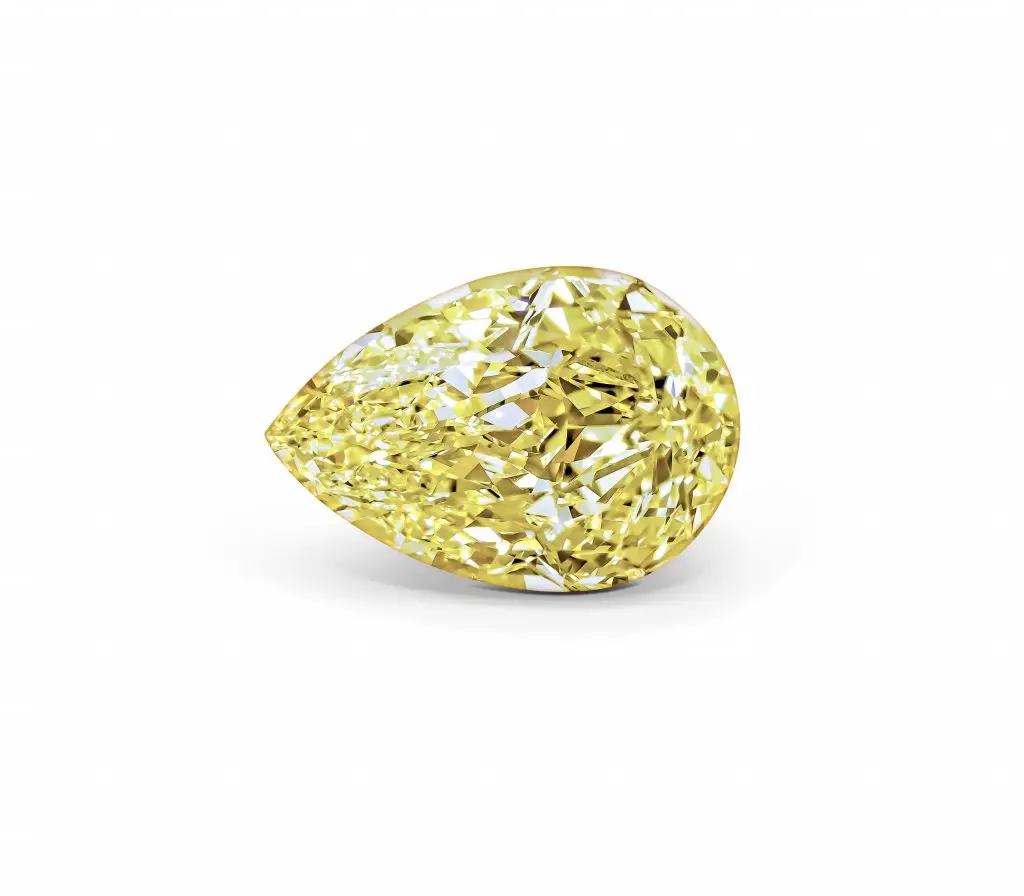 2.04 Carat Fancy Intense Yellow Diamond