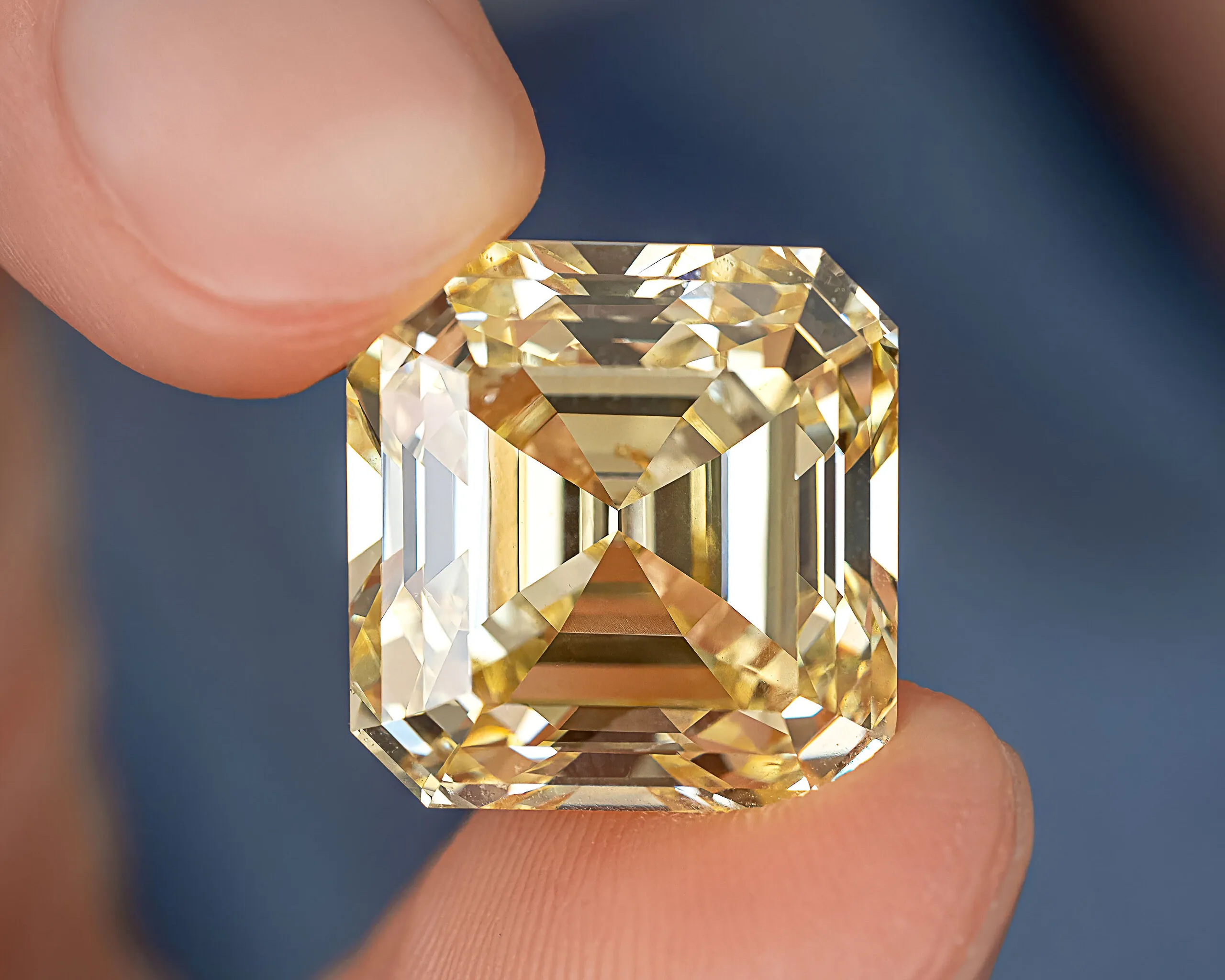 28.88 Carat Fancy Intense Yellow Diamond