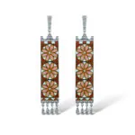 Ilgiz F. Art Deco Inspiration Earrings