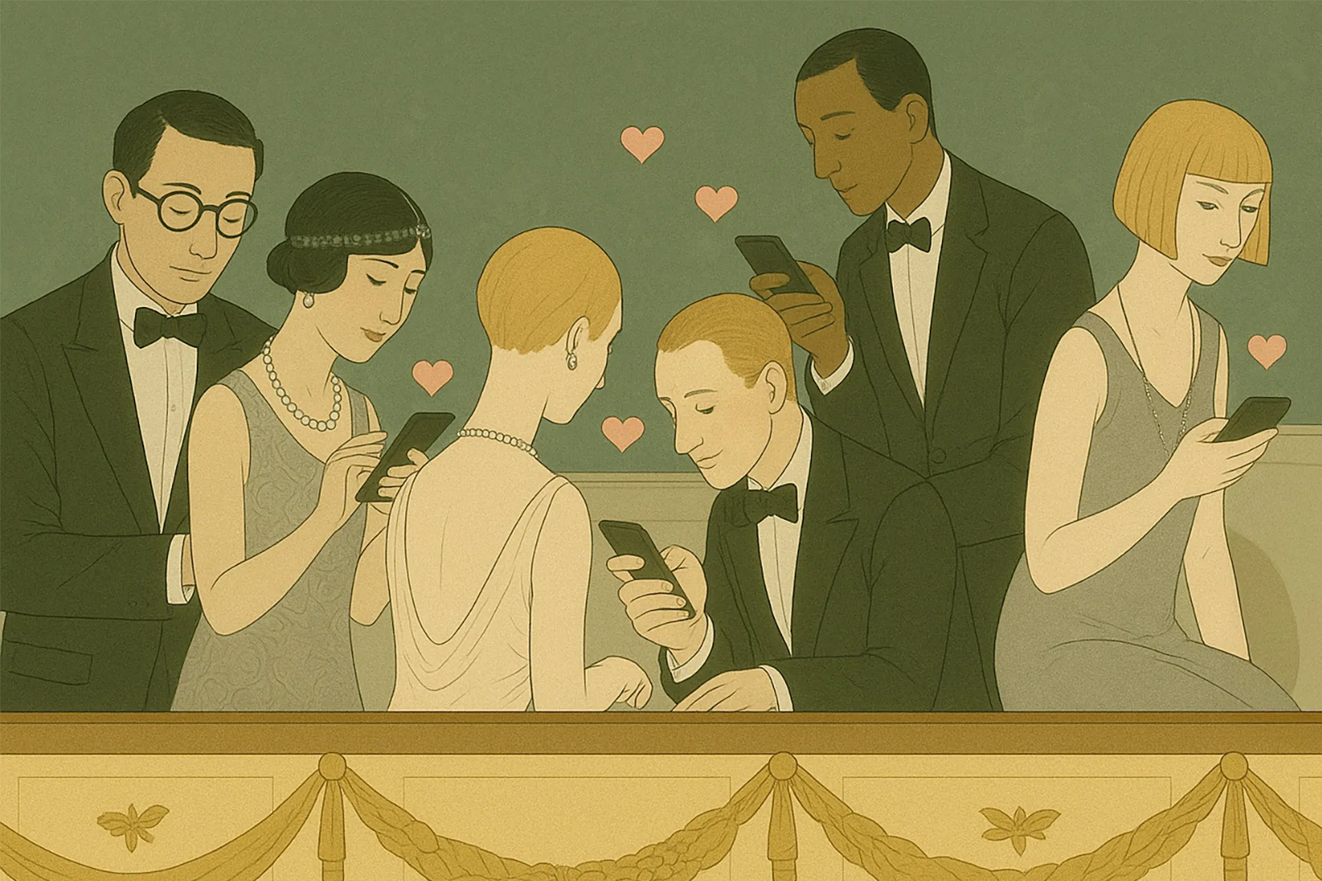 Users looking into instagram