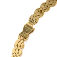 Collier Cartier Navette en Or et Diamants