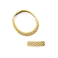 Parure FRED «Écailles» en Or et Diamants