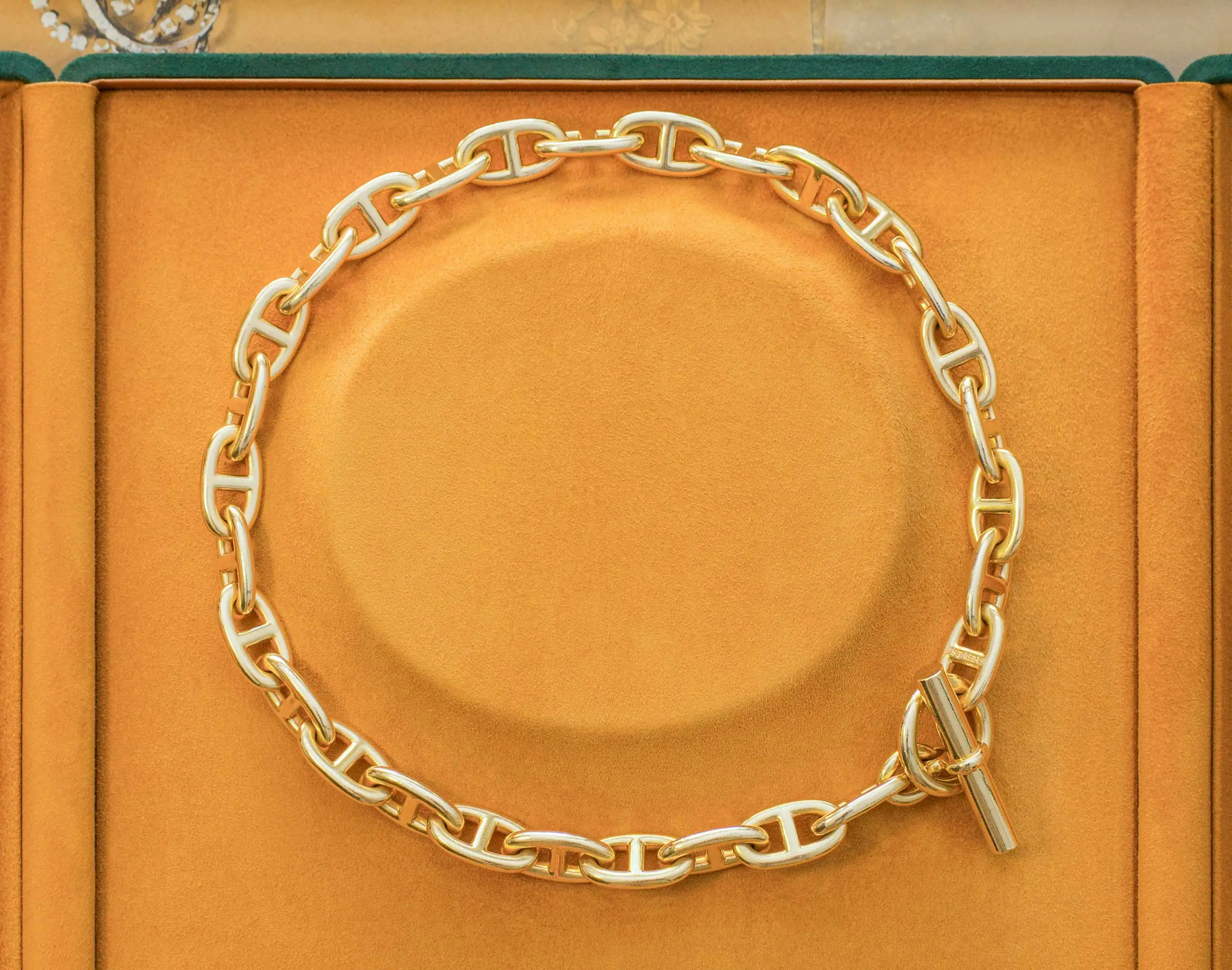 Hermès Anchor Chain Necklace