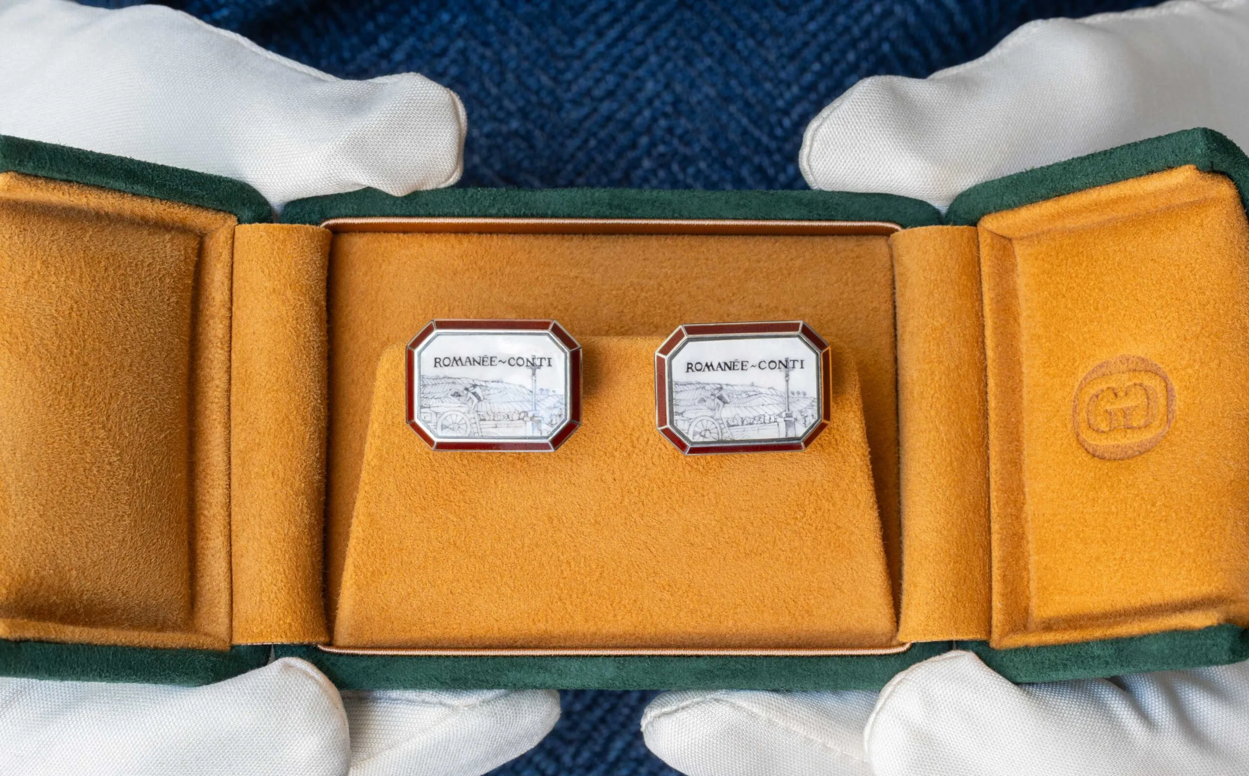 Boutons de manchette Romanée-Conti & Monaco