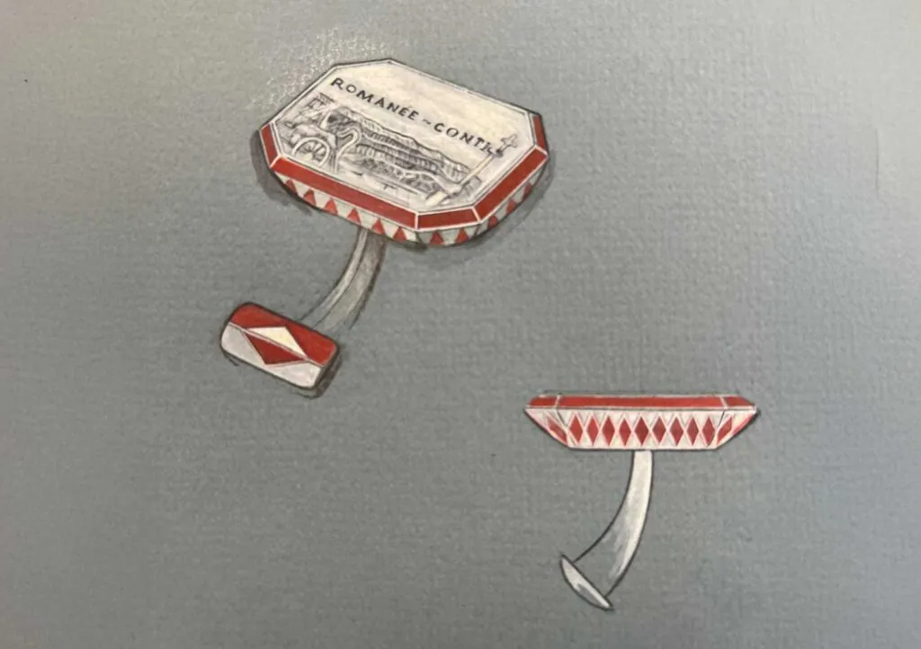 Boutons de manchette Romanée-Conti & Monaco