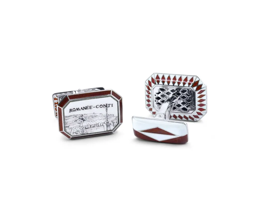 Boutons de manchette Romanée-Conti & Monaco