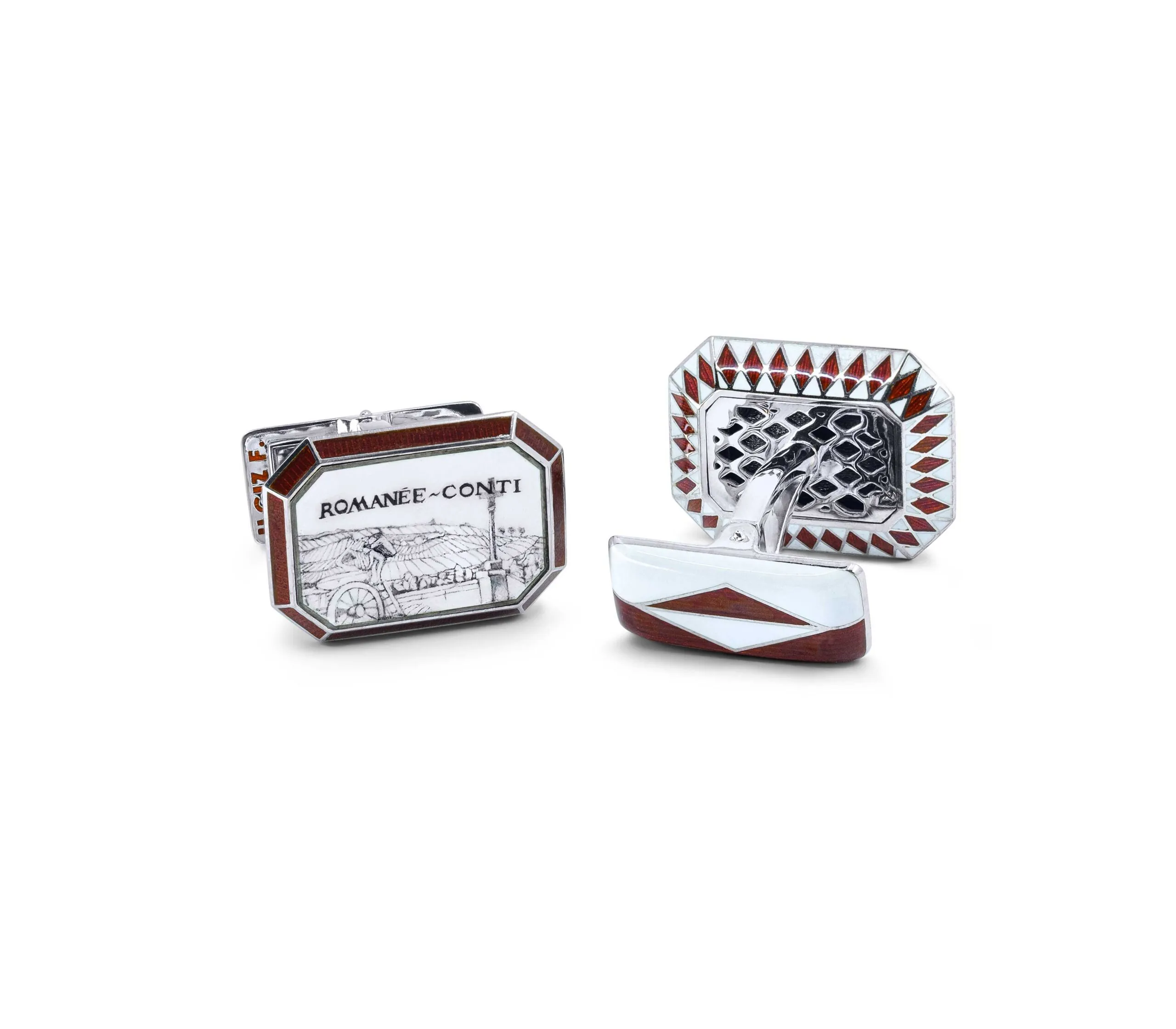 Boutons de manchette Romanée-Conti & Monaco