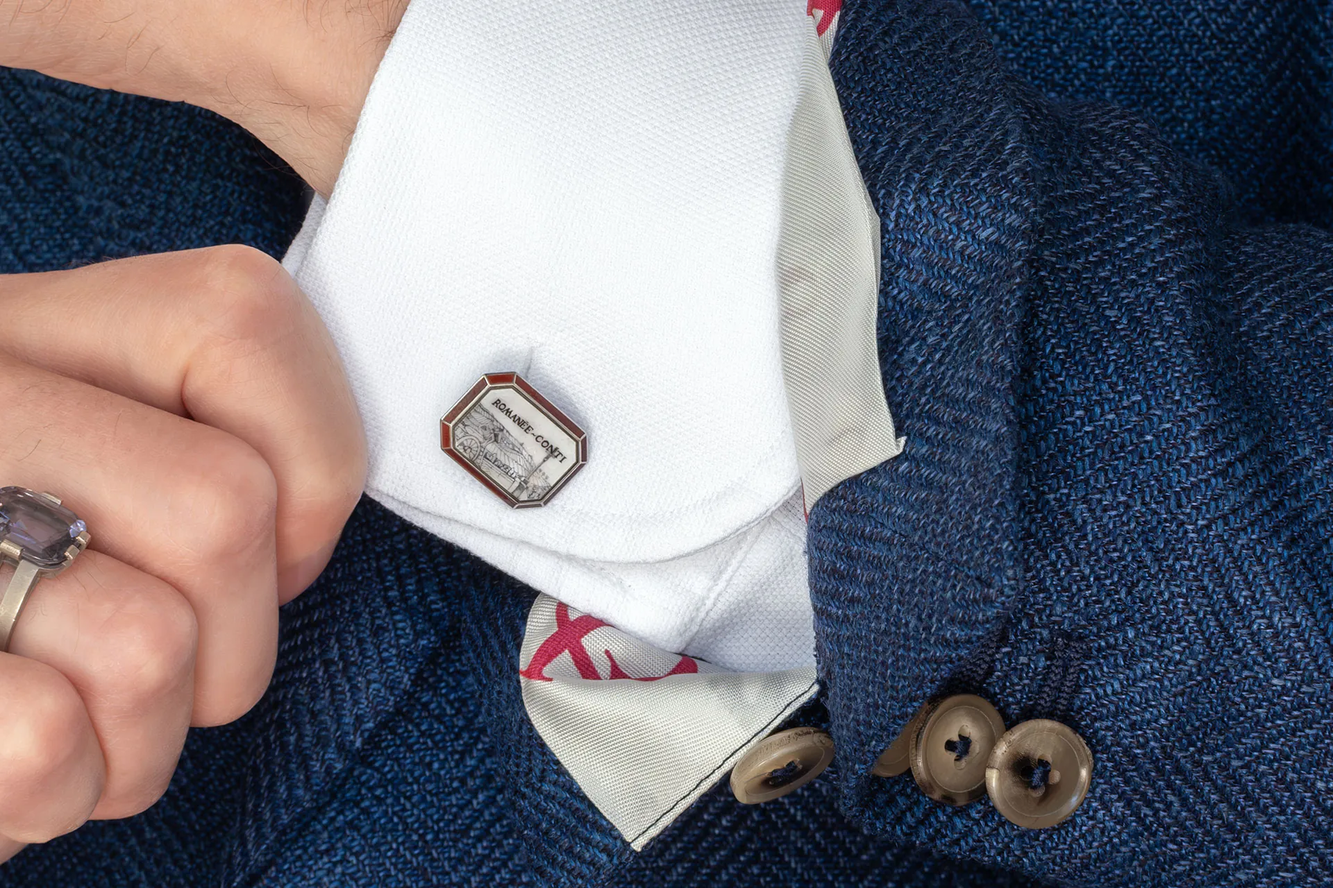 Romanée-Conti & Monaco Cufflinks