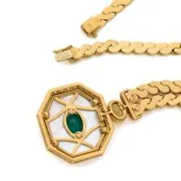 Van Cleef & Arpels Necklace with Mother-of-Pearl 1980s