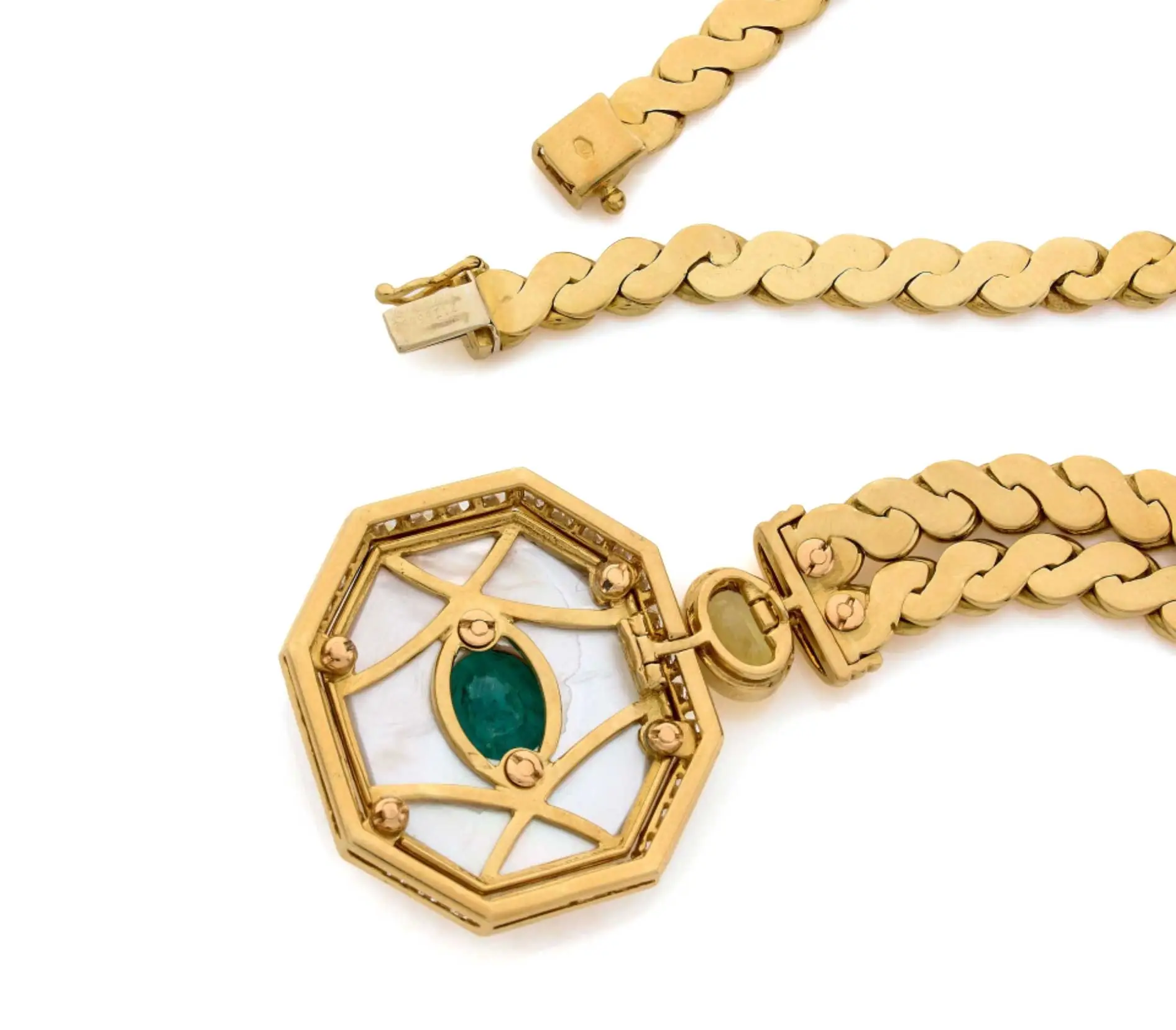 Van Cleef & Arpels Necklace with Mother-of-Pearl 1980s