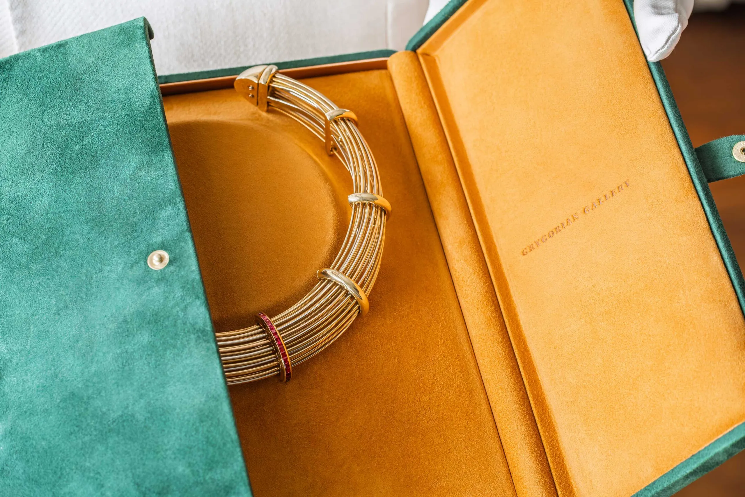 Poiray Multi-Gold Collar Necklace 1980s