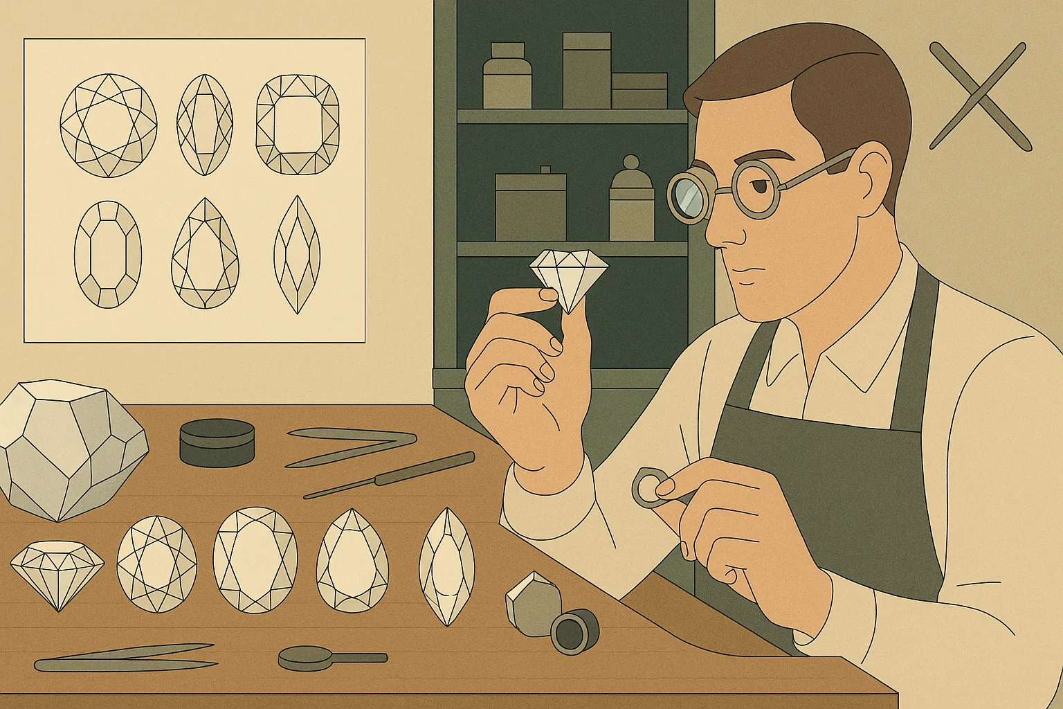 Comment reconnaître un vrai diamant : conseils et astuces