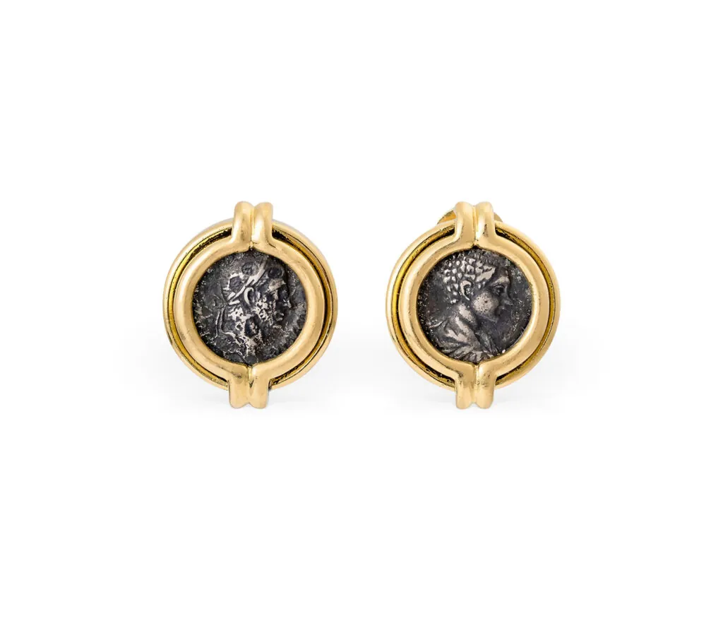 Серьги Bulgari «Monete»