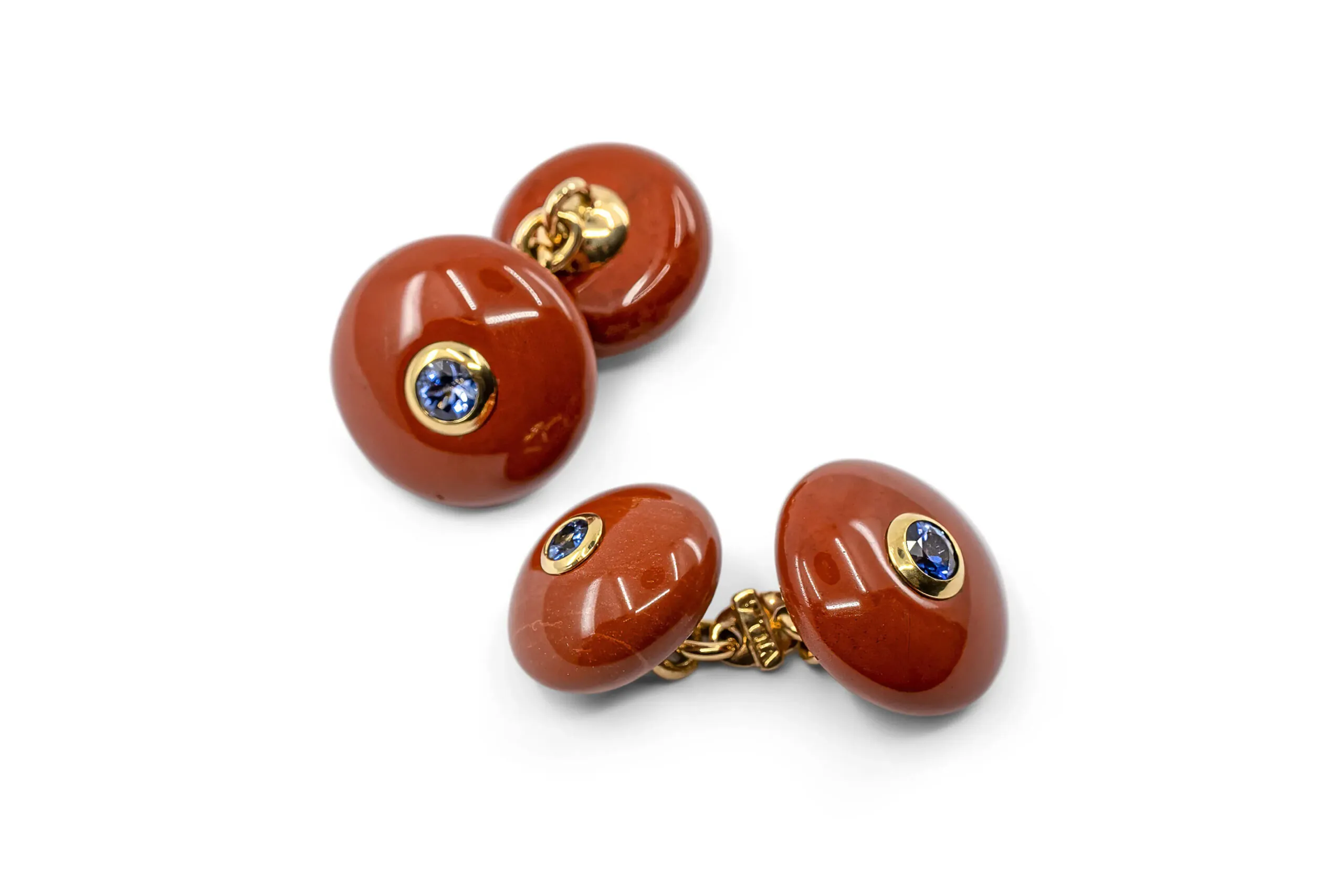 VILA Italy Cufflinks on white background
