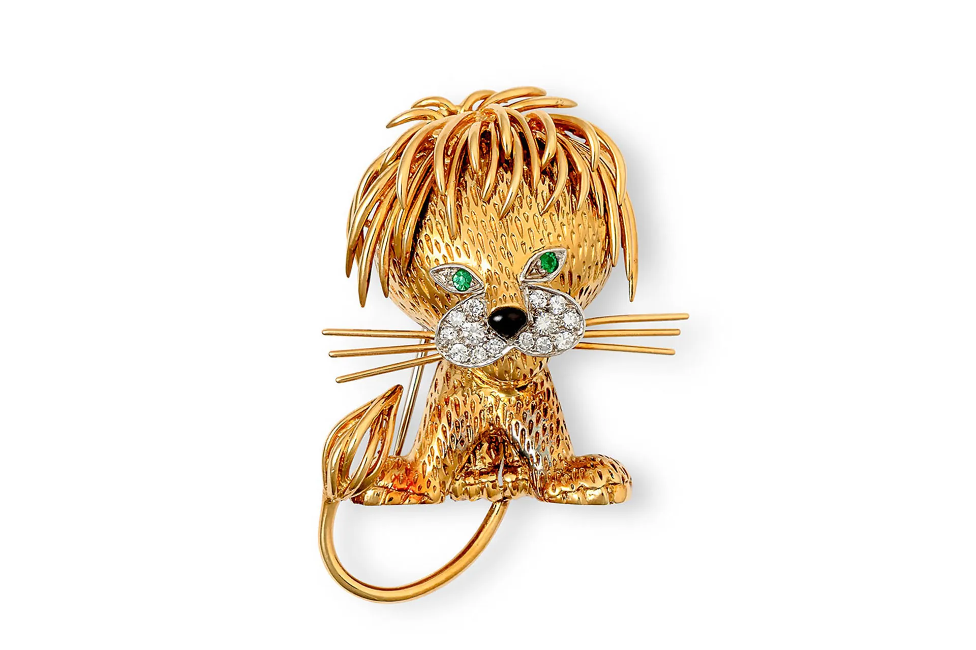 Van Cleef Lion Brooch