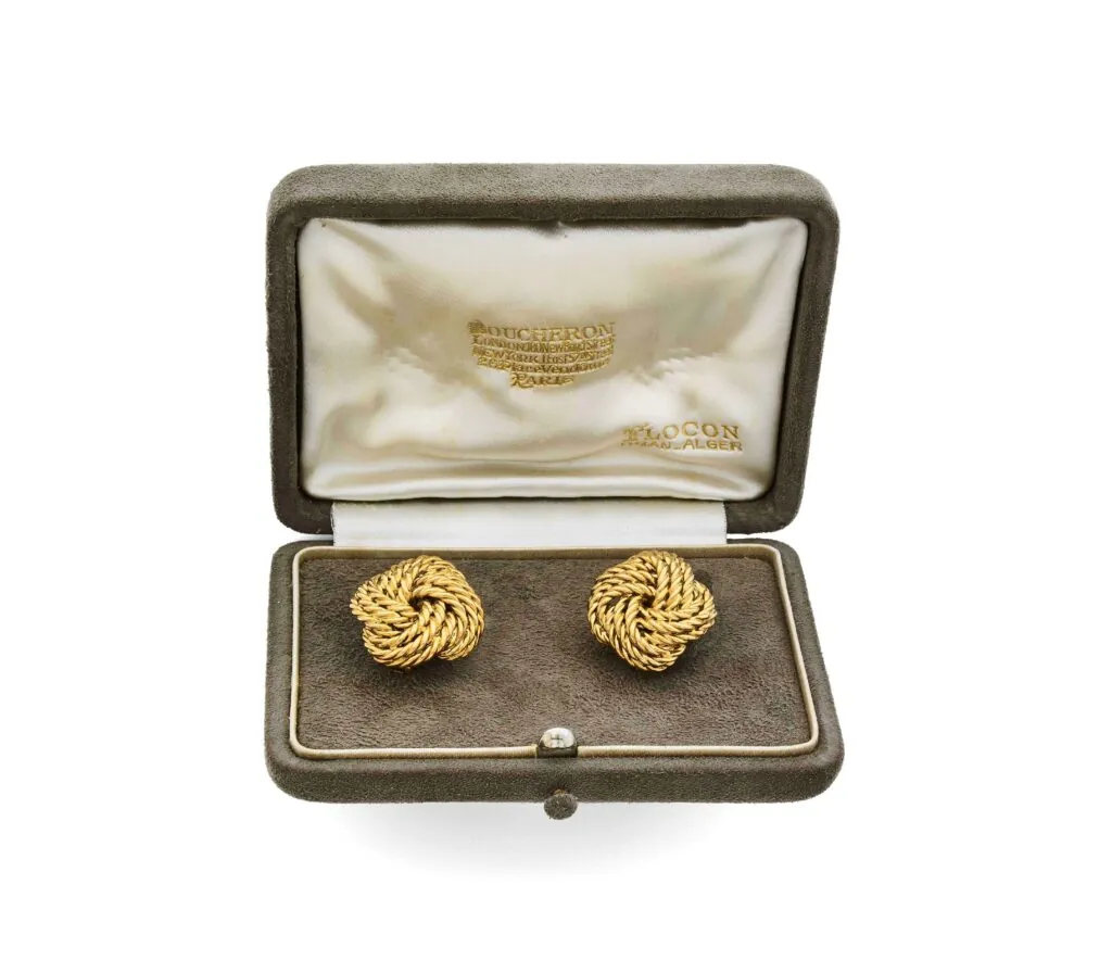 Клипсы Boucheron «Vannerie»