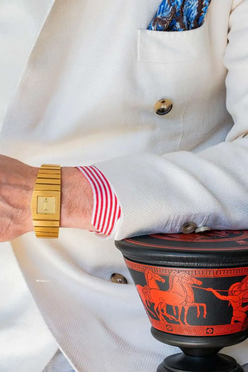 Eduard Wearing Rolex King Midas