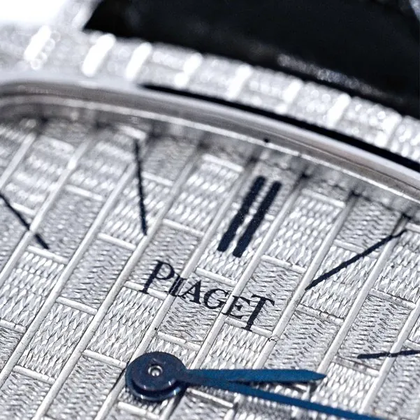 The Piaget watches in the close-up